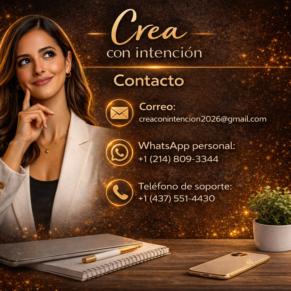 CREA CON INTENCIÓN